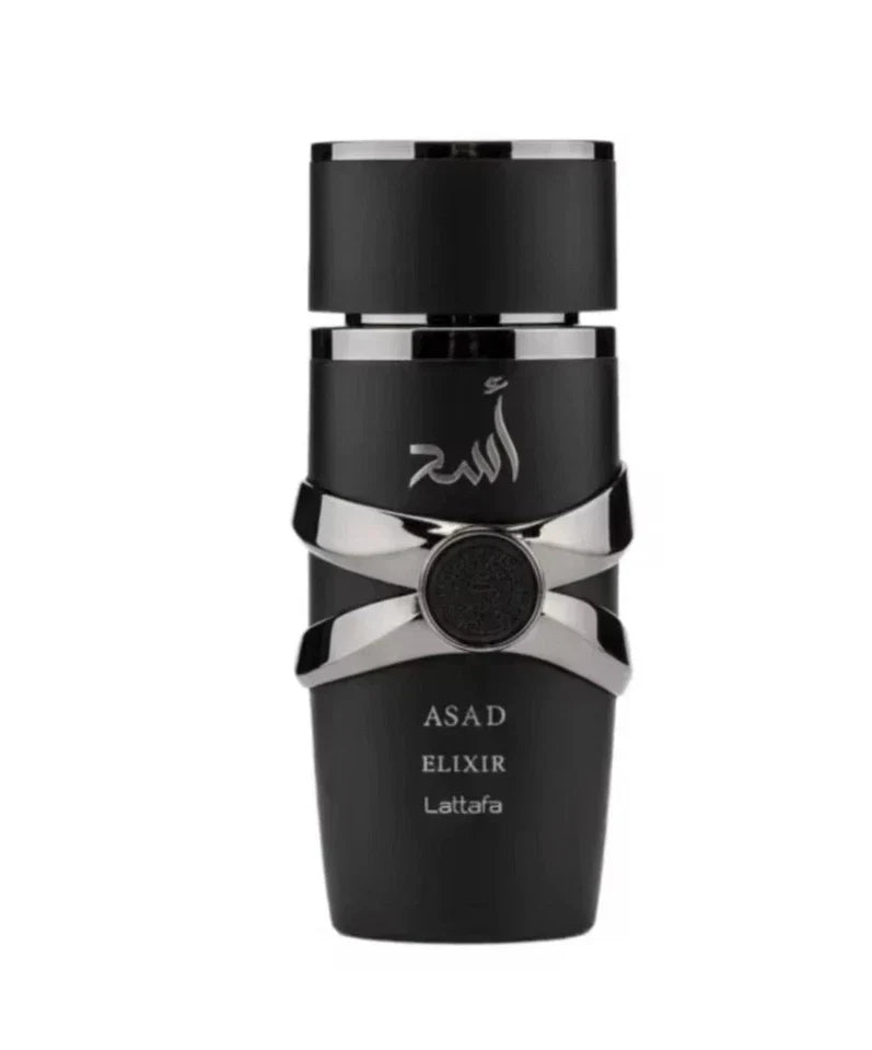 Lattafa Asad Elixir Eau de Parfum for Men 3.4 oz / 100ml – Long-Lasting Fragrance