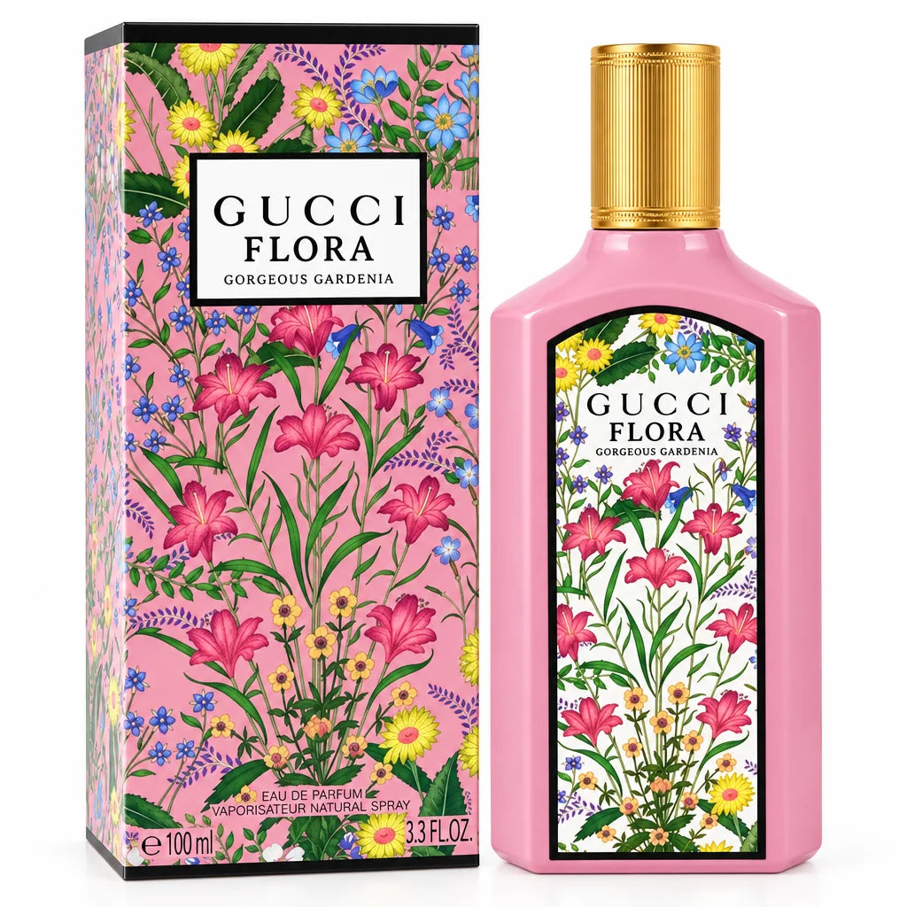 Gucci Flora Gorgeous Gardenia Eau de Parfum for Women 3.3 oz / 100ml