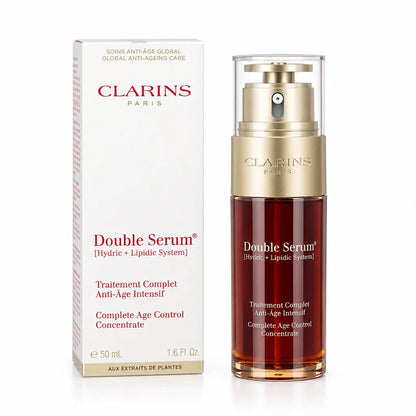 Clarins Double Serum Complete Age Control Concentrate 1.6 oz / 50ml