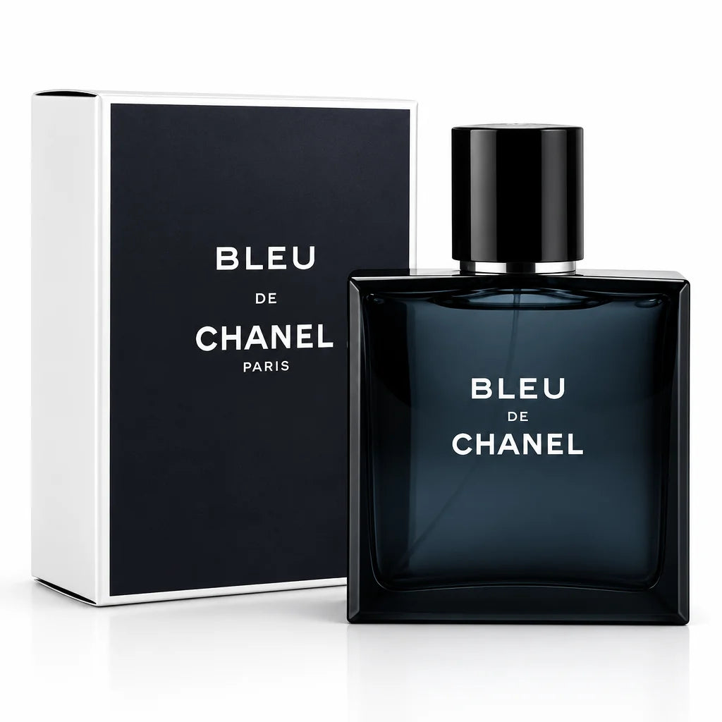 BLEU DE CHANEL Eau de Toilette for Men 3.4 oz / 100ml