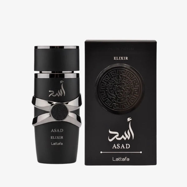 Lattafa Asad Elixir Eau de Parfum for Men 3.4 oz / 100ml – Long-Lasting Fragrance