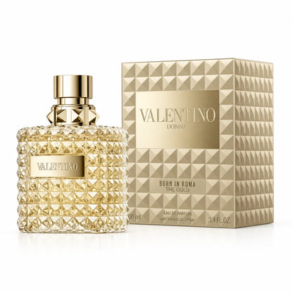 Valentino Donna Born In Roma The Gold Eau de Parfum for Women 3.4 oz / 100ml – New