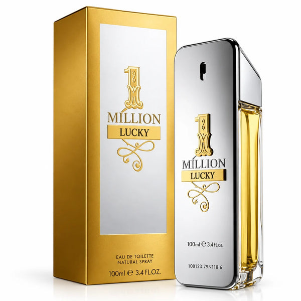 Paco Rabanne 1 Million Lucky Eau de Toilette for Men 3.4 oz / 100ml